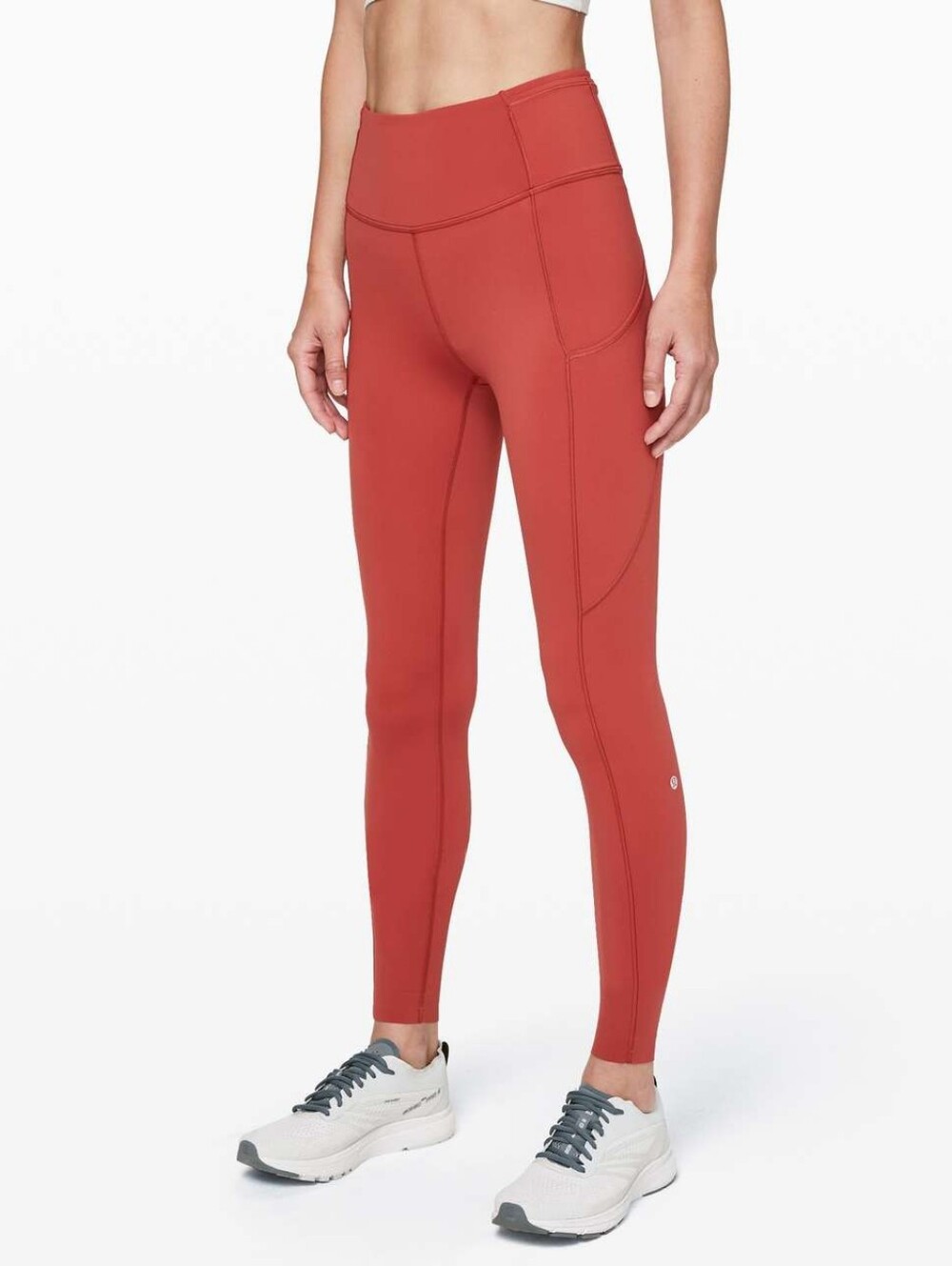 Lululemon Fast and Free Tight 28" Cayenne Size 2